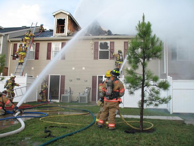 Townhouse Fire 08/07/2008